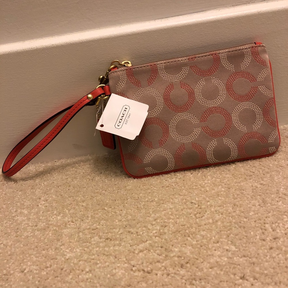 NWT Coach Wristlet